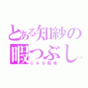 とある知紗の暇つぶし（ＣＡＳ配信）