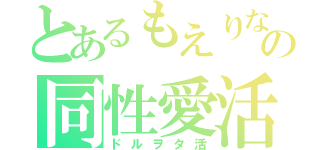 とあるもえりなの同性愛活（ドルヲタ活）