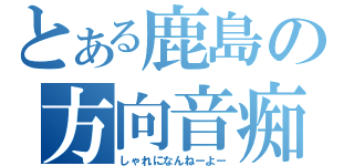 とある鹿島の方向音痴（しゃれになんねーよー）