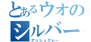 とあるウオのシルバー計画（アッシュグレー）