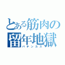 とある筋肉の留年地獄（パチンカス）