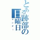 とある跡部の日曜日（サンデー）