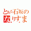 とある石坂のなりすまし（暴走）