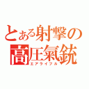 とある射撃の高圧氣銃（エアライフル）