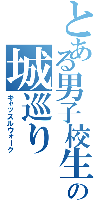 とある男子校生の城巡り（キャッスルウォーク）