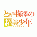 とある梅澤の超美少年（マジイケメン）