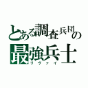 とある調査兵団の最強兵士（リヴァイ）