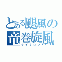 とある颶風の竜巻旋風脚（サイクロン）