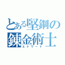 とある堅鋼の錬金術士（エドワード）