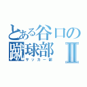 とある谷口の蹴球部Ⅱ（サッカー部）