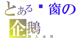 とある卡窗の企鵝（跌入冰河）