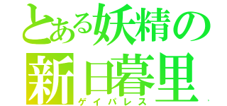 とある妖精の新日暮里（ゲイパレス）