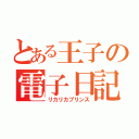 とある王子の電子日記（リカリカプリンス）