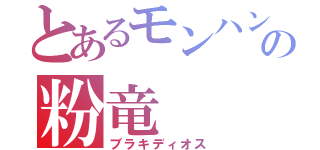 とあるモンハンの粉竜（ブラキディオス）