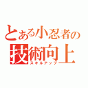 とある小忍者の技術向上（スキルアップ）