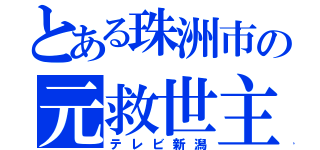 とある珠洲市の元救世主（テレビ新潟）