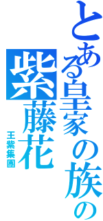 とある皇家の族の紫藤花（   王紫集團）