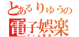 とあるりゅうの電子娯楽実況（ゲーム実況）