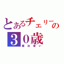 とあるチェリーの３０歳（魔法使い）