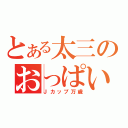 とある太三のおっぱい凶器（Ｊカップ万歳）