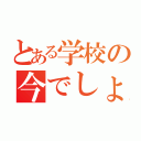 とある学校の今でしょ（）