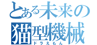 とある未来の猫型機械（ドラえもん）