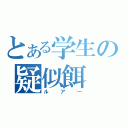 とある学生の疑似餌（ルアー）