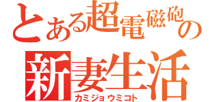 とある超電磁砲の新妻生活（カミジョウミコト）