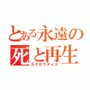 とある永遠の死と再生（カゲロウデイズ）