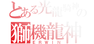 とある光龍騎神の獅機龍神（ＥＲＷＩＮ）