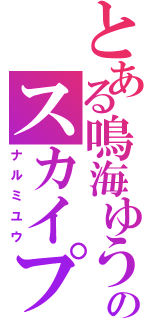 とある鳴海ゆうのスカイプ（ナルミユウ）