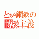 とある鋼鉄の博愛主義者（アイアンマン）