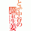 とある中谷の超紅生姜（ごはんのおとも）