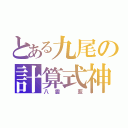 とある九尾の計算式神（八雲　藍）