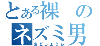 とある裸のネズミ男（きどしょうら）