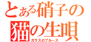 とある硝子の猫の生唄（ガラスのブルース）