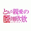 とある親愛の邱翊欣欸（インデックス）