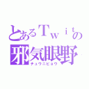 とあるＴｗｉｔｔｅｒの邪気眼野郎（チュウニビョウ）