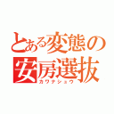 とある変態の安房選抜（カワナシュウ）