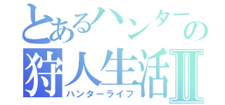 とあるハンターの狩人生活Ⅱ（ハンターライフ）