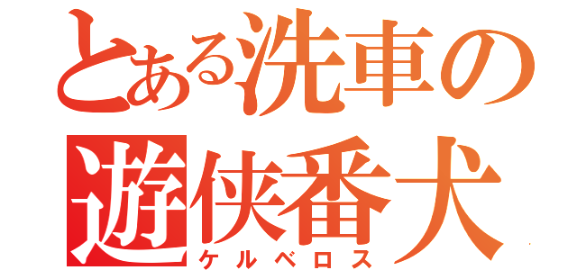 とある洗車の遊侠番犬（ケルベロス）