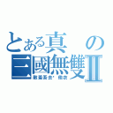 とある真の三國無雙Ⅱ（敵羞吾去脫他衣）