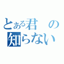 とある君の知らない物語（）