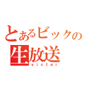 とあるビックンの生放送（ｖｉｃｔｅｒ）