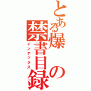 とある爆の禁書目録（インデックス）