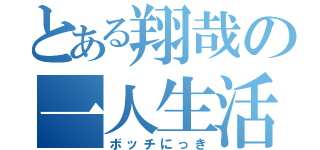 とある翔哉の一人生活（ボッチにっき）