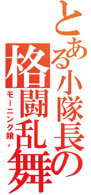 とある小隊長の格闘乱舞（モーニング娘。）