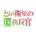 とある衛星の国務長官（デッコム）