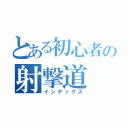 とある初心者の射撃道（インデックス）