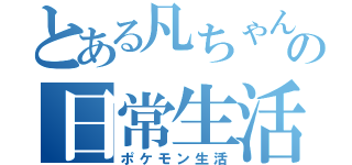 とある凡ちゃんの日常生活（ポケモン生活）